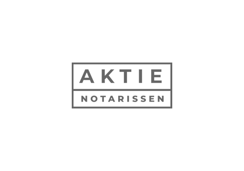 AktieNotarissen logo grijs
