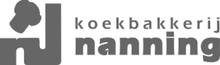 Koekbakkerij Nanning logo grijs